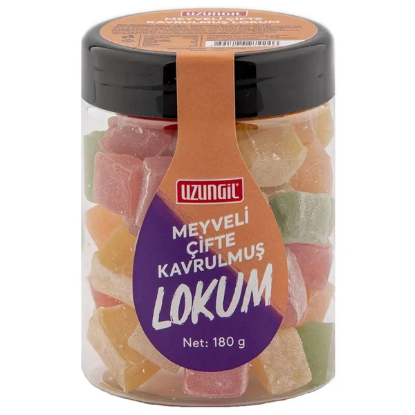 UZUNGİL MEYVE AROMALI ÇİFTE KAVRULMUŞ LOKUM