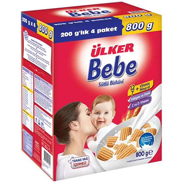 ÜLKER BEBE BİSKÜVİSİ 4X