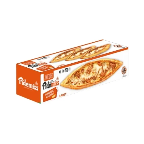 PİDEMİSS KUŞBAŞILI KAŞARLI PİDE 3X125G