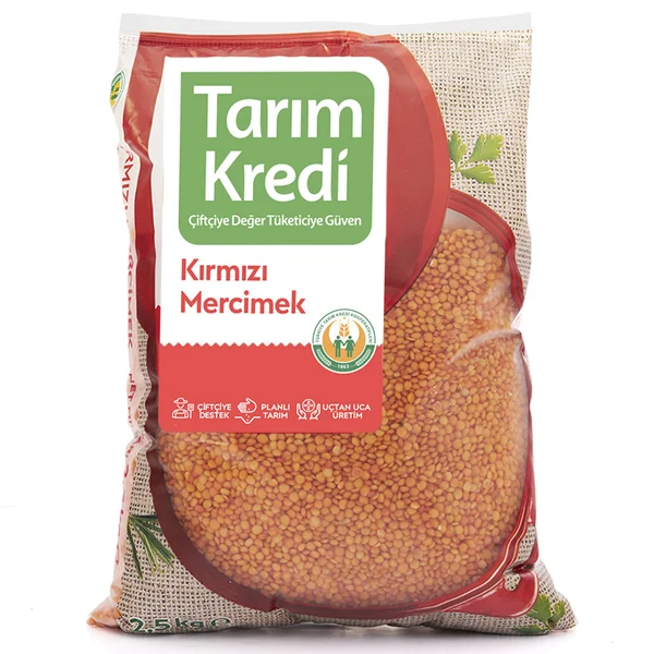 TK KIRMIZI MERCİMEK FUTBOL 25 kg